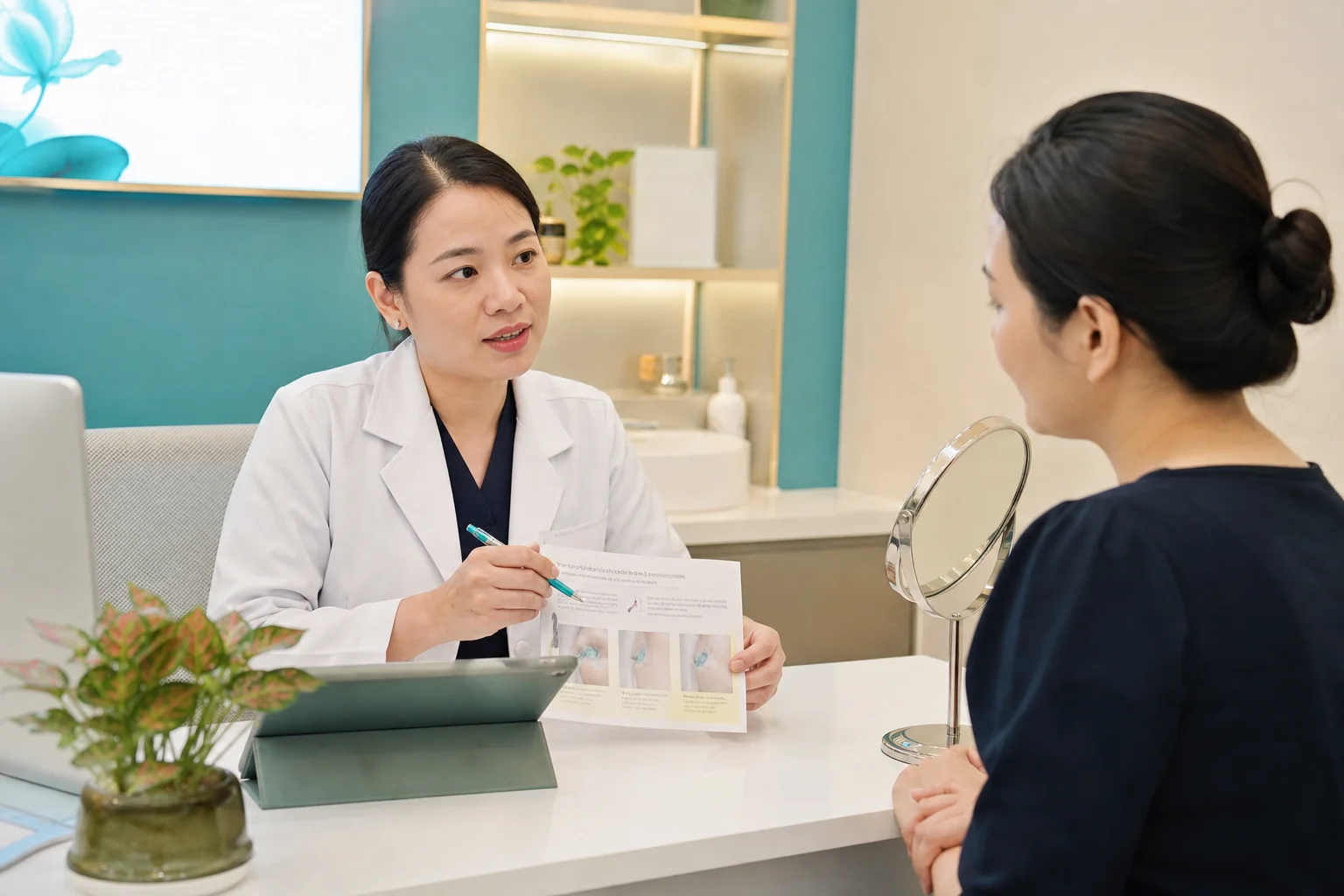 Tư vấn riêng tư 1:1 giúp khách hiểu phương án phù hợp trước khi quyết định.
