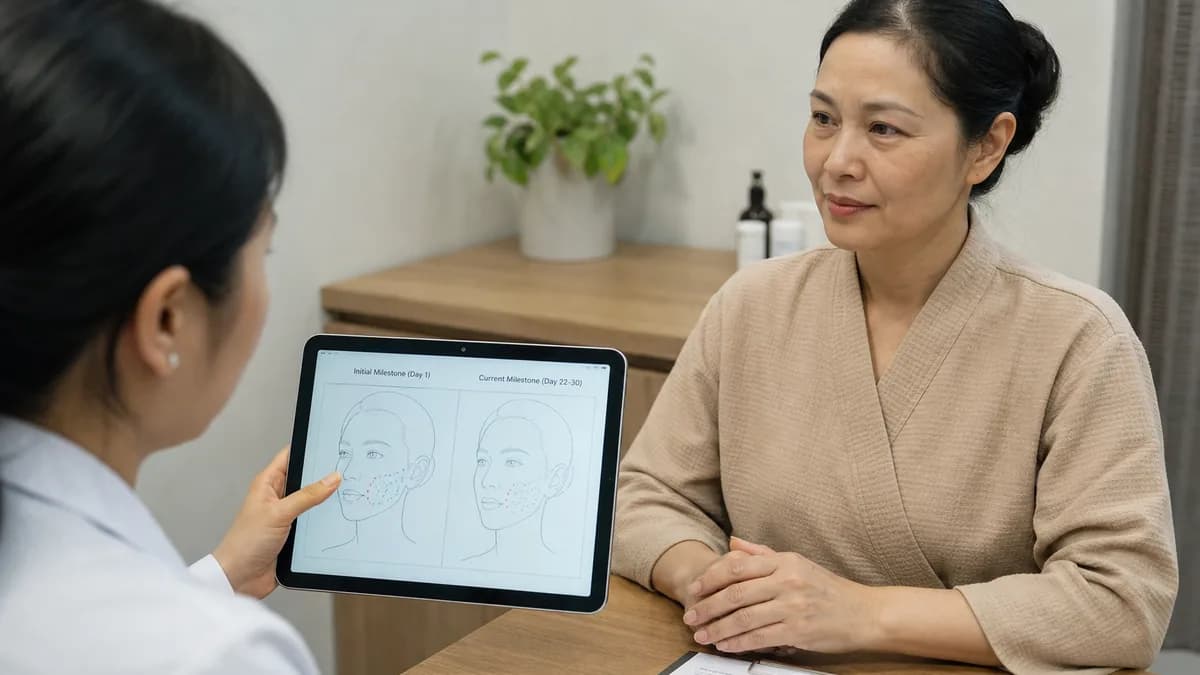Đo lại và định hướng bước tiếp theo tại phòng khám Avo Medical.