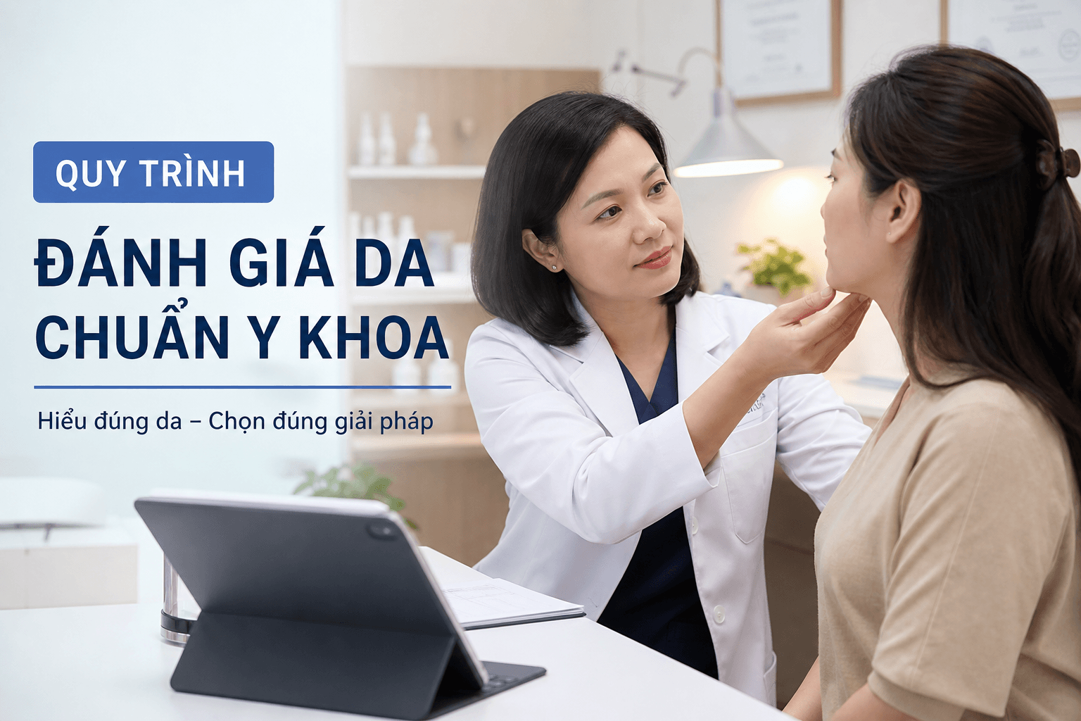 Ảnh bìa video chuyên môn giải thích quy trình tuần đầu — công nghệ hỗ trợ kiểm tra, chuyên môn tư vấn