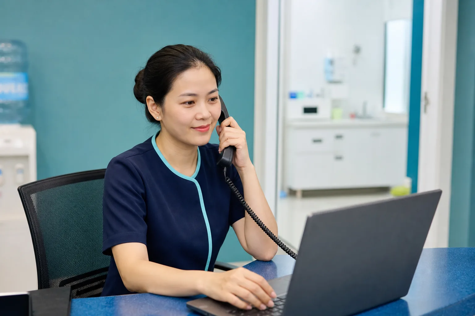 Đội ngũ tư vấn xác nhận nhu cầu và thời gian phù hợp trước buổi đánh giá.